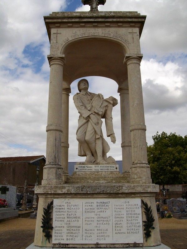 Monument Aux Morts De Botz-en-Mauges.